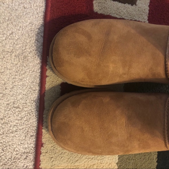 UGG Mini Bailey Bow II Boots Chestnut Brown - Picture 6 of 10